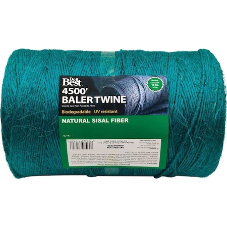 All-Source 0.110 In. x 4500 Ft. Green Sisal Fiber Baler Twine 732147